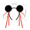 Weiche Pompons Necha Haarband Haargummi Schleife Dutt Stirnband Cosplay Party Haarstyling-Tool Für Anime-Charakter
