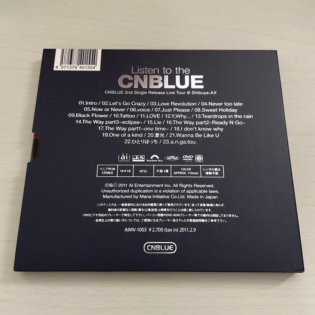 [USED] CNBLUE/2nd Single Release Live Tour@Shi…