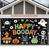 Party Backdrop Halloween Flat Booday Multi Layered Celebrations Event Backdrop Decoration Front Door Decor