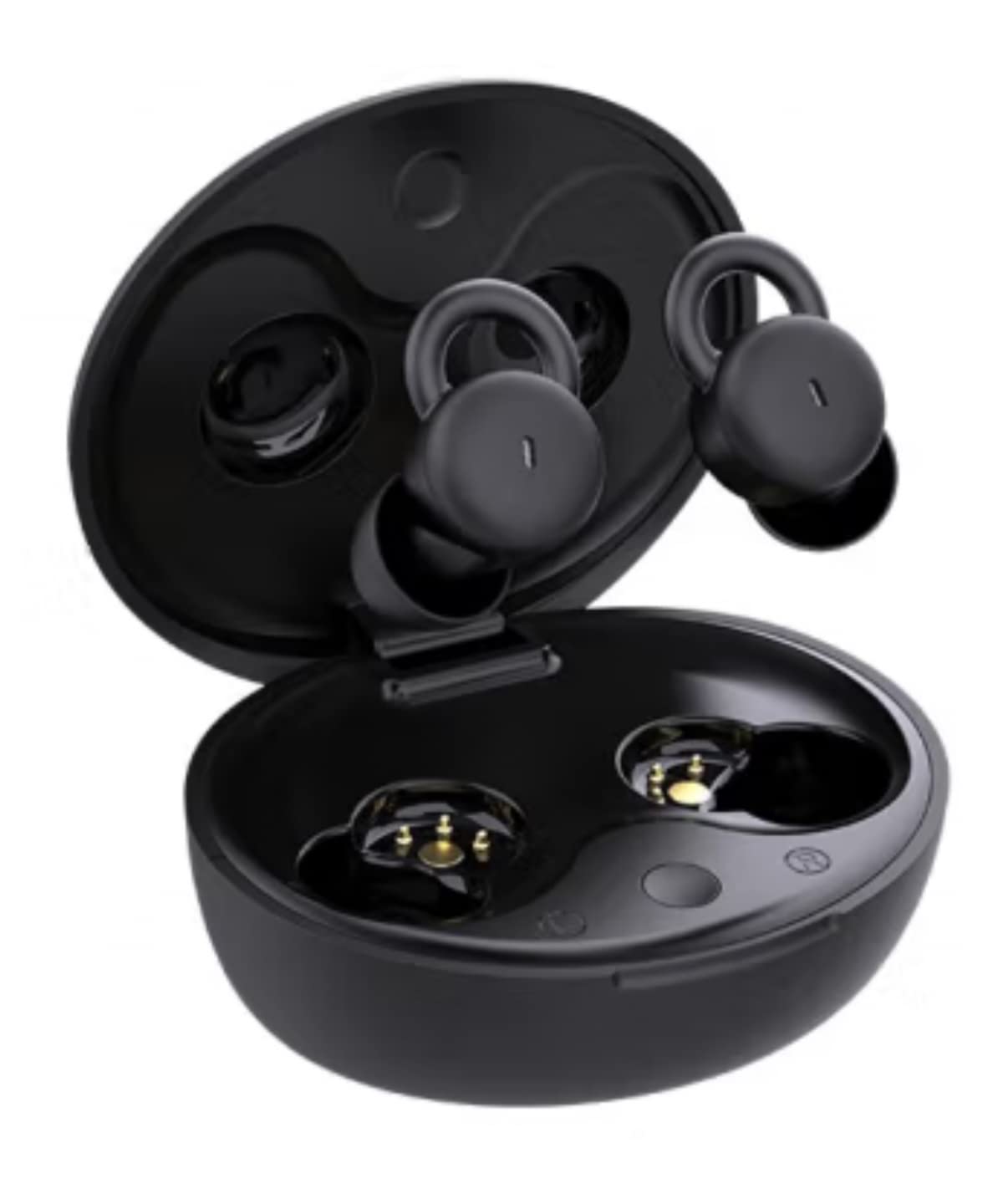 

Безболезненный сон Беспроводной Bluetooth с улучшением сна Полностью беспроводные наушники для Mini Ultra Canal High Sound Левый и правый разделены Один чёрный