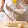 3-teiliges Messbecher-Set, Dickwandige Glas-Rührschüsseln mit Ausgießer, Küchen-Vorbereitungsschüsseln zum Backen und Kochen