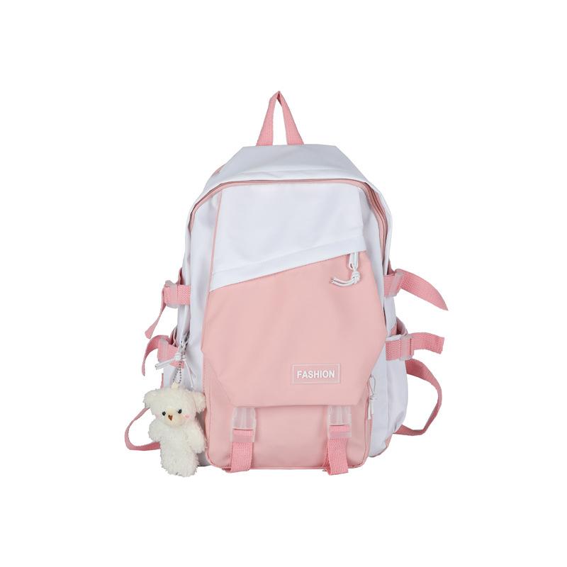 Schoolbag1011 school season new schoolbag female Korean version high school college student backpack campus girl backpack without pendant