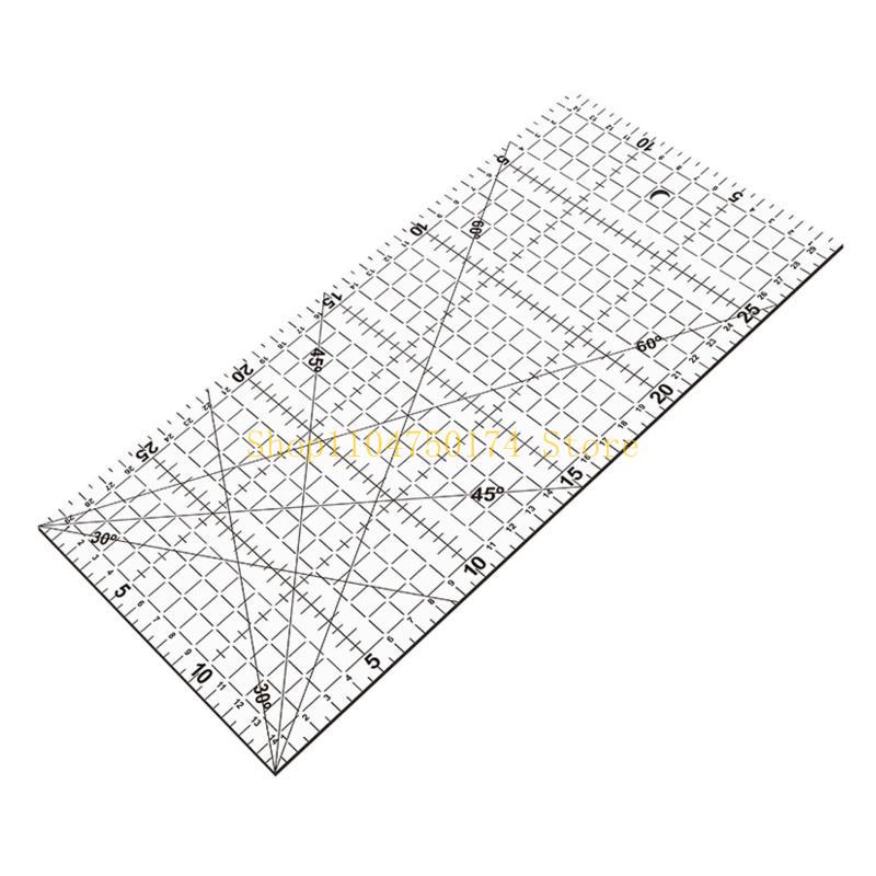 Acrylic Patchwork Ruler 30x15cm Transparent DIY Quilting Clothes Making Supplies for Children Students DIY Crafts top sale