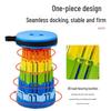 Dream Domain Portable Adjustable Retractable Stool for Outdoor and Indoor Use