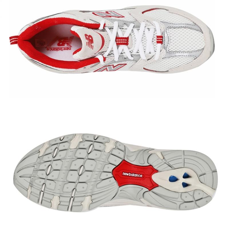 New Balance 530 Moonbeam True Red