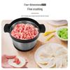 ZISIZ Stainless Steel Meat Mincer and Garlic Grinder