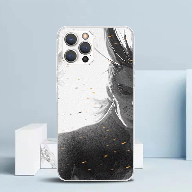 My Hero Anime Phone Case For IPhone 16 17 Air 16E 15 14 Plus 13 Mini 12 11 Pro Max 7 8 + SE 2020 Soft TPU Back Cover 16 17 Air 1