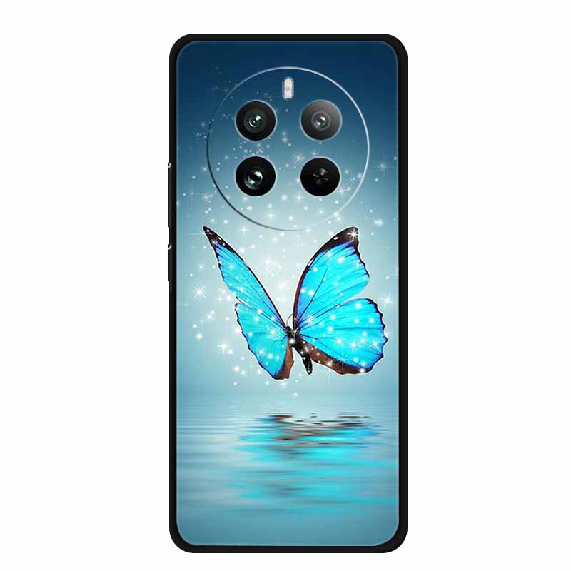 For OPPO Realme 12 4G Case TPU Animals Soft Silicone Back Cover Phone Cases For Realme12 4G Wolf Protective Original Cool Funda