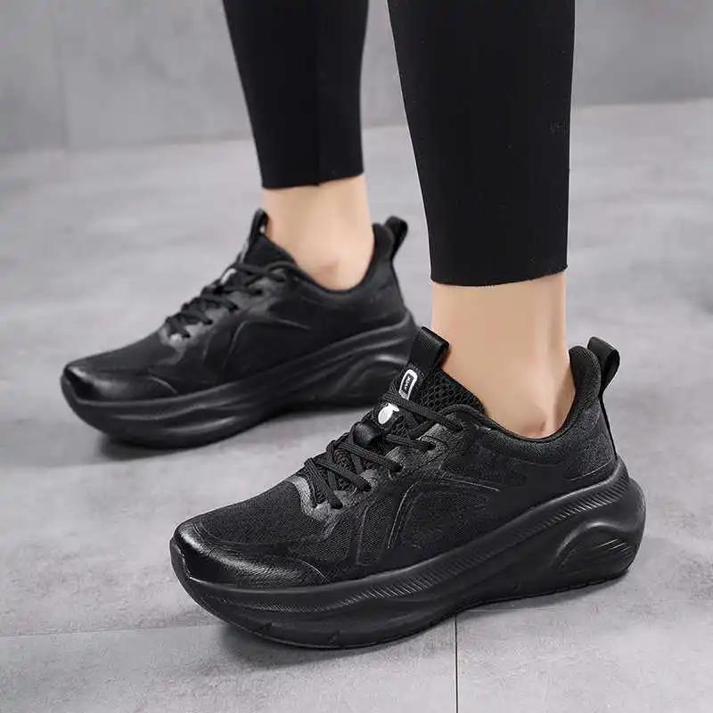 Fashion Increases Height Lace Up Women Trainers Shoes Training Women's Blue Sneakers Women's All For Summer Sports Nice Leading