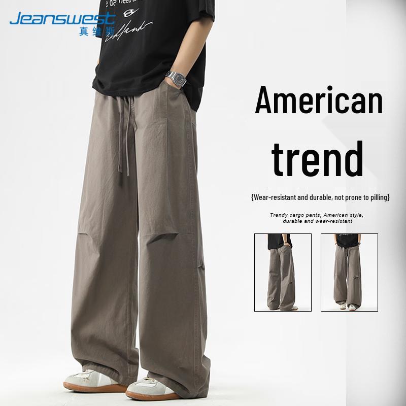 Jeanswest Men s Pure Cotton Drapey Straight Leg Cargo Pants XL