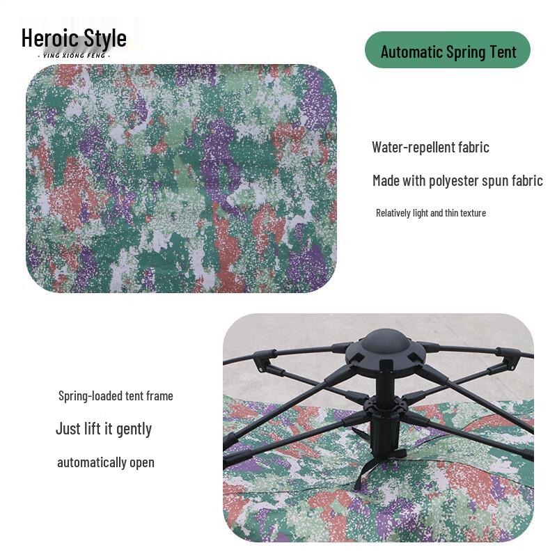 Automatic Pop-Up Camouflage Outdoor Camping Tent