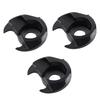 3pcs Multifunctional Sewing Machine Bobbin Case Easy Installation Plastic Bobbin Case Holder Replacement Part for FHSM 505A