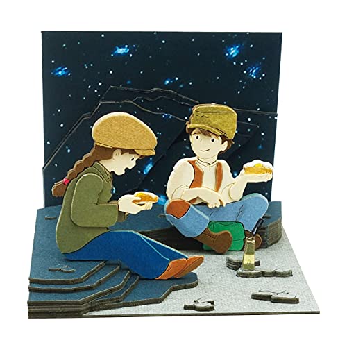 Sankei Studio Ghibli Мини Лапута: Замок в небе Магическая сумка Бумажное моделирование MP07-132