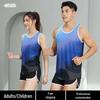 Unisex Athletics Training Vest for School and Marathon with Custom Print