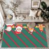 Christmas Santa Claus Gifts Floor Mats for Living Room, Bedroom and Room Decoration Are Suitable for Gifts.