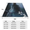 Kdrama Alchemy Of Souls Light And Shadow Blankets Soft Warm Flannel Throw Blanket Bedding for Bed Living room Picnic Home Couch