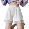 Summer Thin Outer Wear Women's Star Lace Safety Pants Plus Size Stretch Not Curled Shorts Women