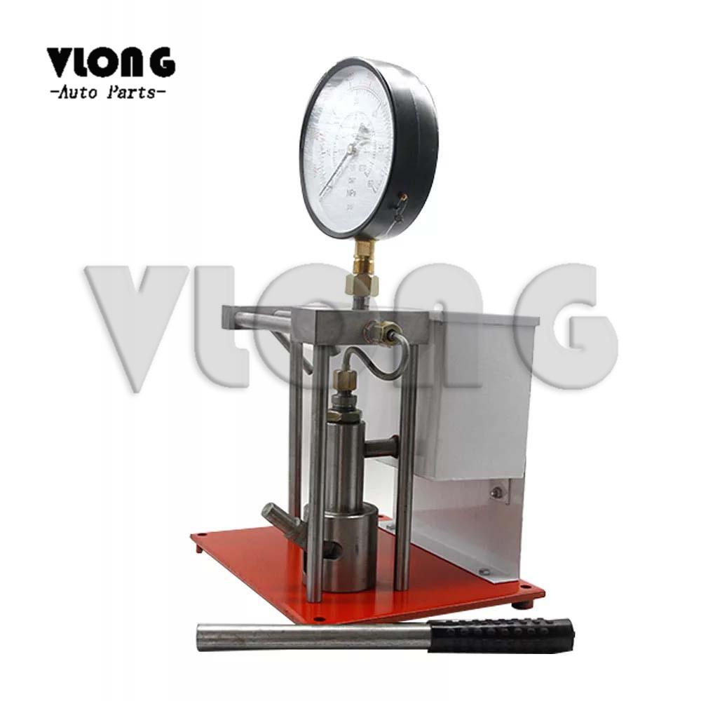 High Quality Fuel Injector Nozzle Tester Injector Checker With Pressure Gauge For BOSCH/DENSO Injector Tester PJ40