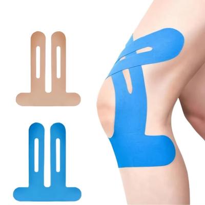 Elastische Rückstellaufkleber Schutz Elastisches Knieband Klebeband für Knie Kinesiologie-Tape Knie