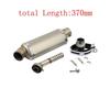 Compatible Exhaust Pipe for Yamaha R3/R6/R15, Kawasaki Ninja 250/400, Duke 200, RC 390