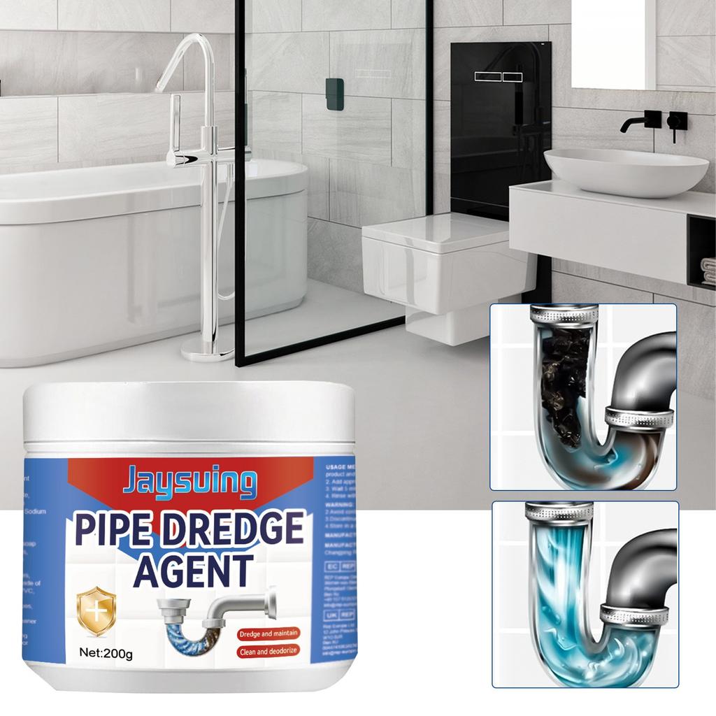 Deodorant na bagrování potrubí, výkonný prostředek na bagrování potrubí, práškový odstraňovač ucpání, prášek na bagrování dřezů a potrubí, kuchyňská toaleta
