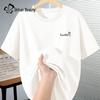 Women's Summer Lucky Heart Print Cotton T-Shirt