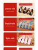Authentic Tortoiseshell Colored Guzheng Fingernails for Children - Professional Performance Grade, Medium Size