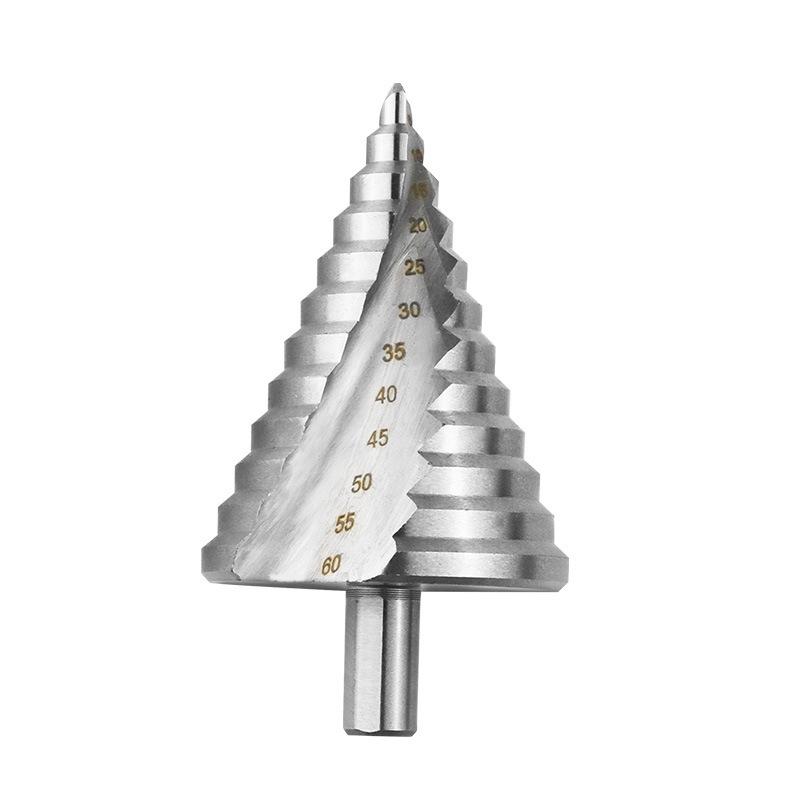Spiral Groove Step Drill Bit 6-60MM - Multi-purpose Hole Opener and Expander