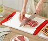 Eco-Friendly Dishwasher Safe Non-Slip Plastic Juicy Groove Cutting Board for Kitchen Use