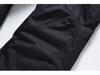 Pantaloni da Sci Invernali Impermeabili Taglie Forti da Uomo - Caldi, Spessi, Adatti per Ciclismo all'Aperto e Magazzini Frigoriferi.