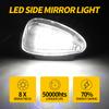 2Pcs No Error Led Side Mirror Light for VW Golf 6 Limousine Cabriolet Variant Touran (Typ 1T3)  Accessories Led Courtesy Lights