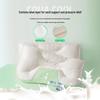 Set of 2 Anti-Traction Latex Neck Support Pillows for Adult Sleep, Universal for Dormitory Use