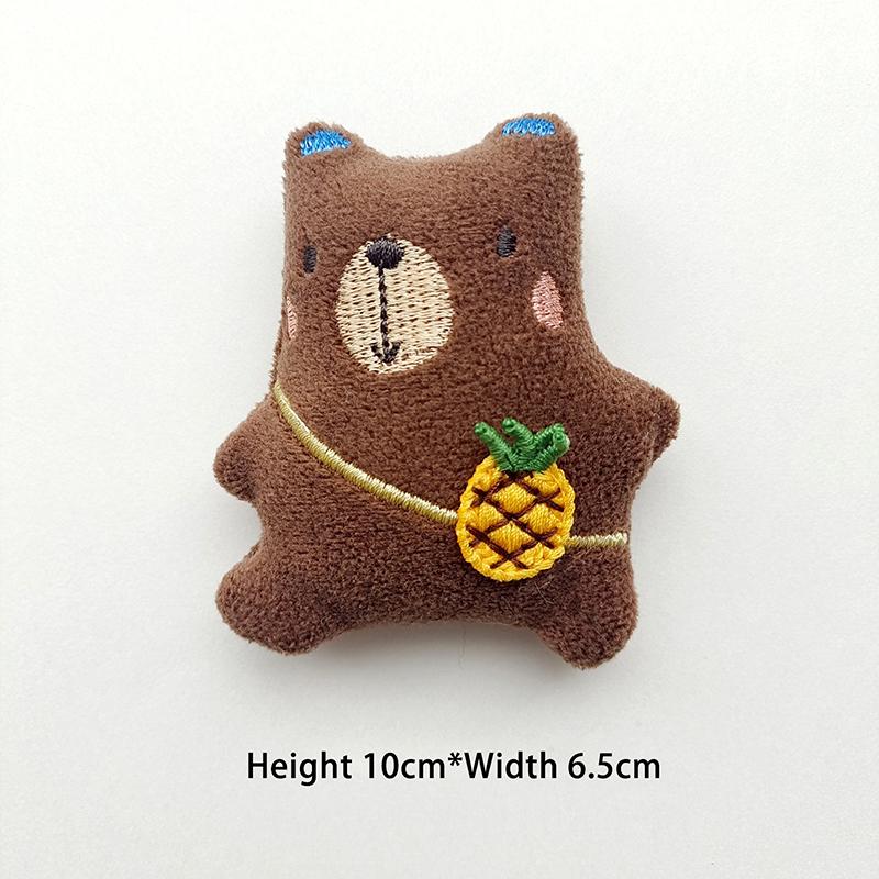 

Cartoon Plush Backpack Small Animal Little Rabbit Bear Keychain Cute Plush Backpack Pendant Bag Decoration Accessories Gifts A3