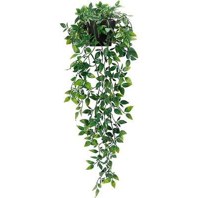Artificial Ivy Plants Plastic Leaf Wedding New Year Christmas Decoration for Home Garden DIY Living Room Wall Hanging