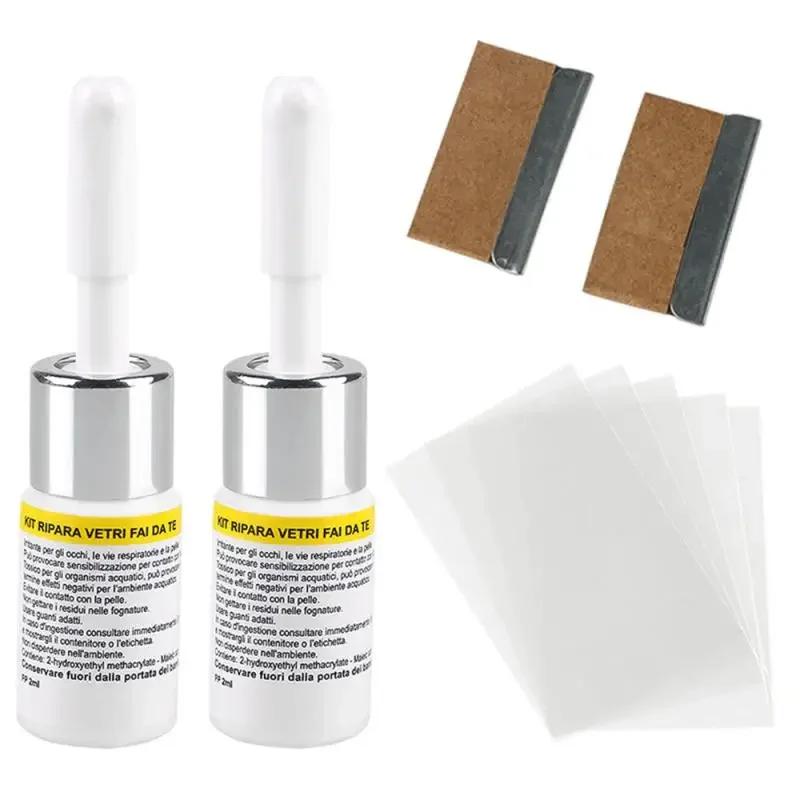 New Cars Window Tools Cracked Glass Repair Kit Windshield Kits Glass Scratch Repair Agent Adhesives Sealants Repair Kit