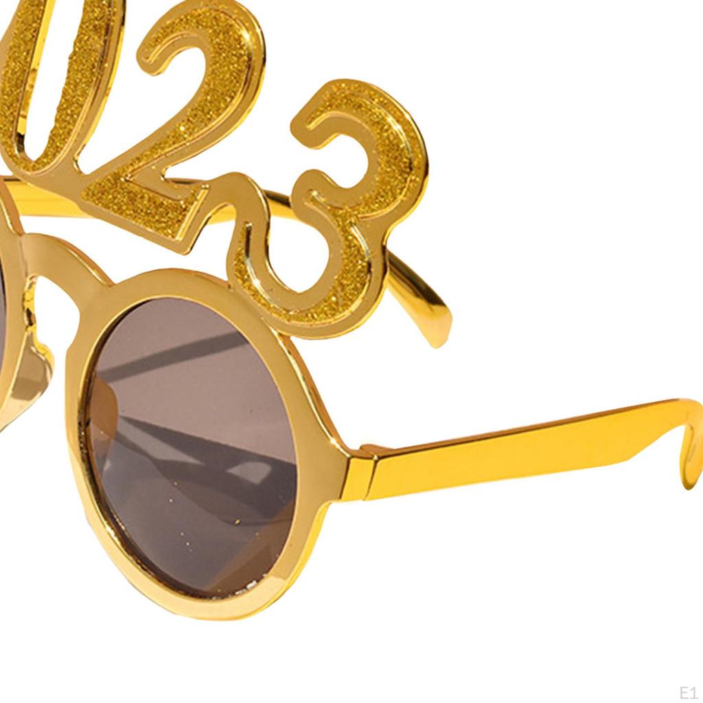 Funny Glasses,Eve Party Supplies Decorations Photo Prop,New Years Glasses for Celebration
