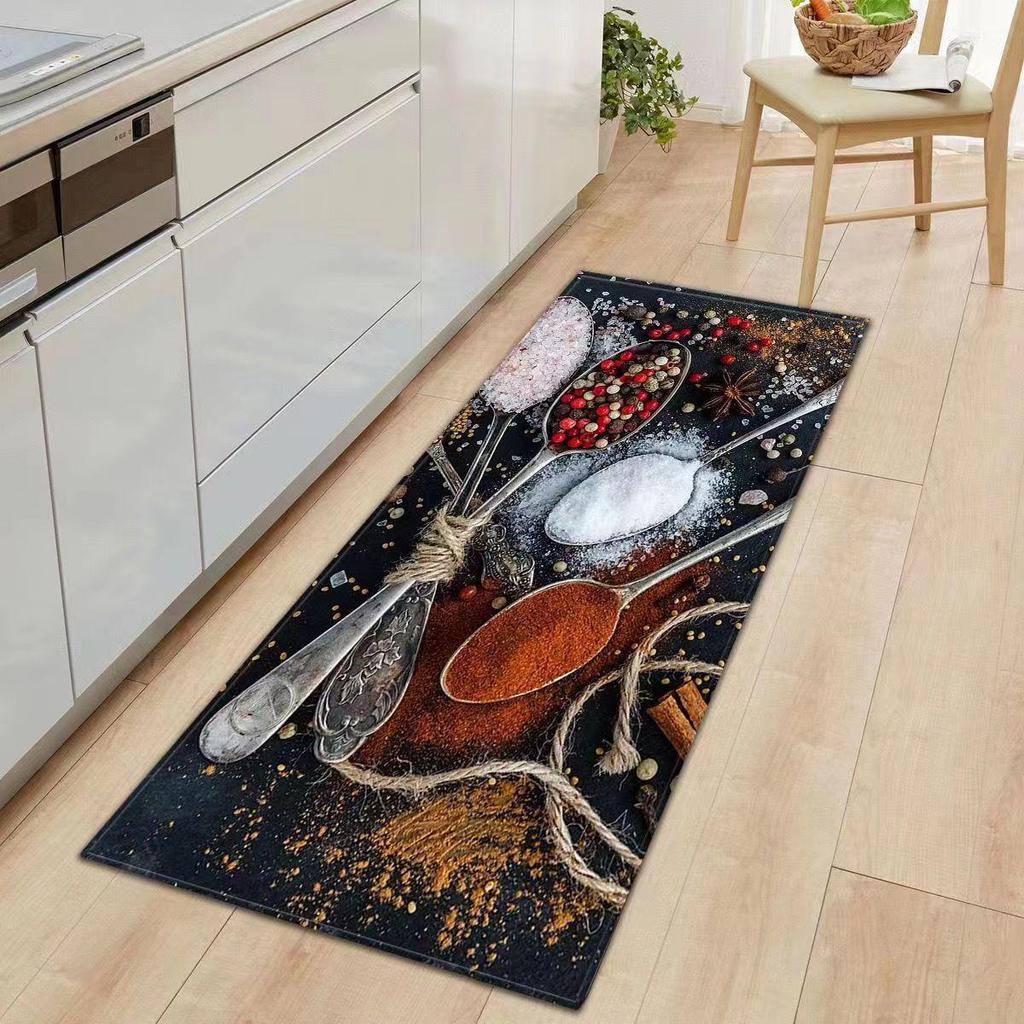 Minimalist Washable Kitchen & Entryway Tableware Mat - Water & Oil Absorbent