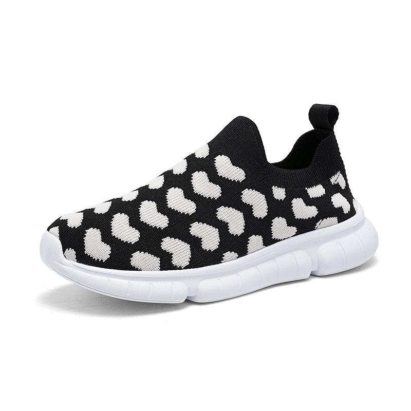 

Дышащие спортивные кроссовки из сетки для детей - Мальчиков и девочек, Flyknit, Весна 2026, Повседневная обувь для детей постарше 33