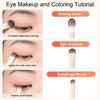 5/6/8/10 Stück Natur Augen Make-up Pinsel Set Detail Lidschatten Pinsel Make-up Pinsel Weiß Ultraweich Lidschatten Eyeliner Make-up Werkzeug