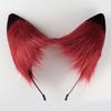 Fox for Cat Ears Headband and Faux Fur Tail for Halloween Cosplay Party Costume Accessories for Cat Ears Tail Set for Ad