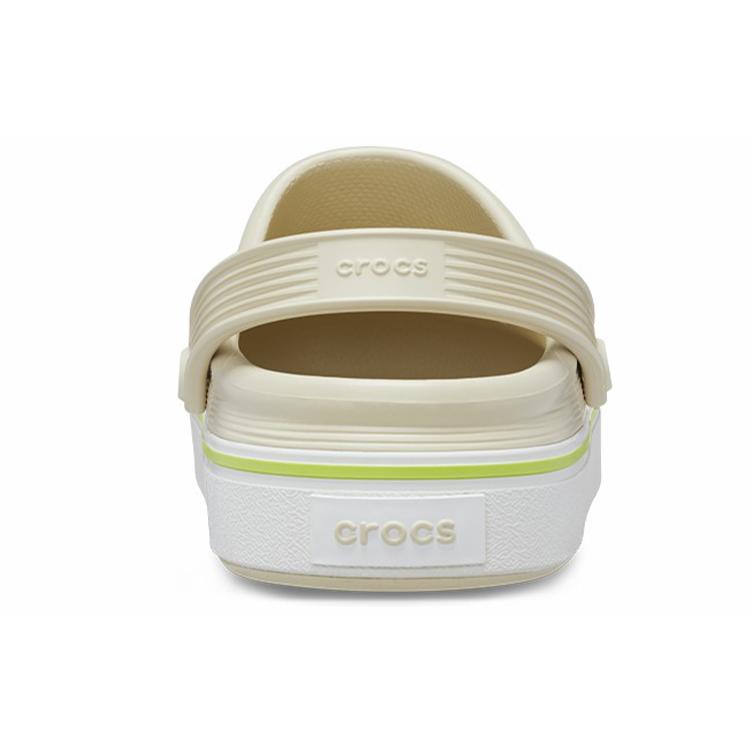 New Crocs Sports Sandals Unisex Bone White 208371-2Y2