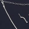 2024 Versatile Bridal Rhinestone Necklace & Stud Earrings Set