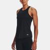 Under Armour Ua Coolswitch Solid Logo Round Neck Running Vest Women Vests Black 1373397-001