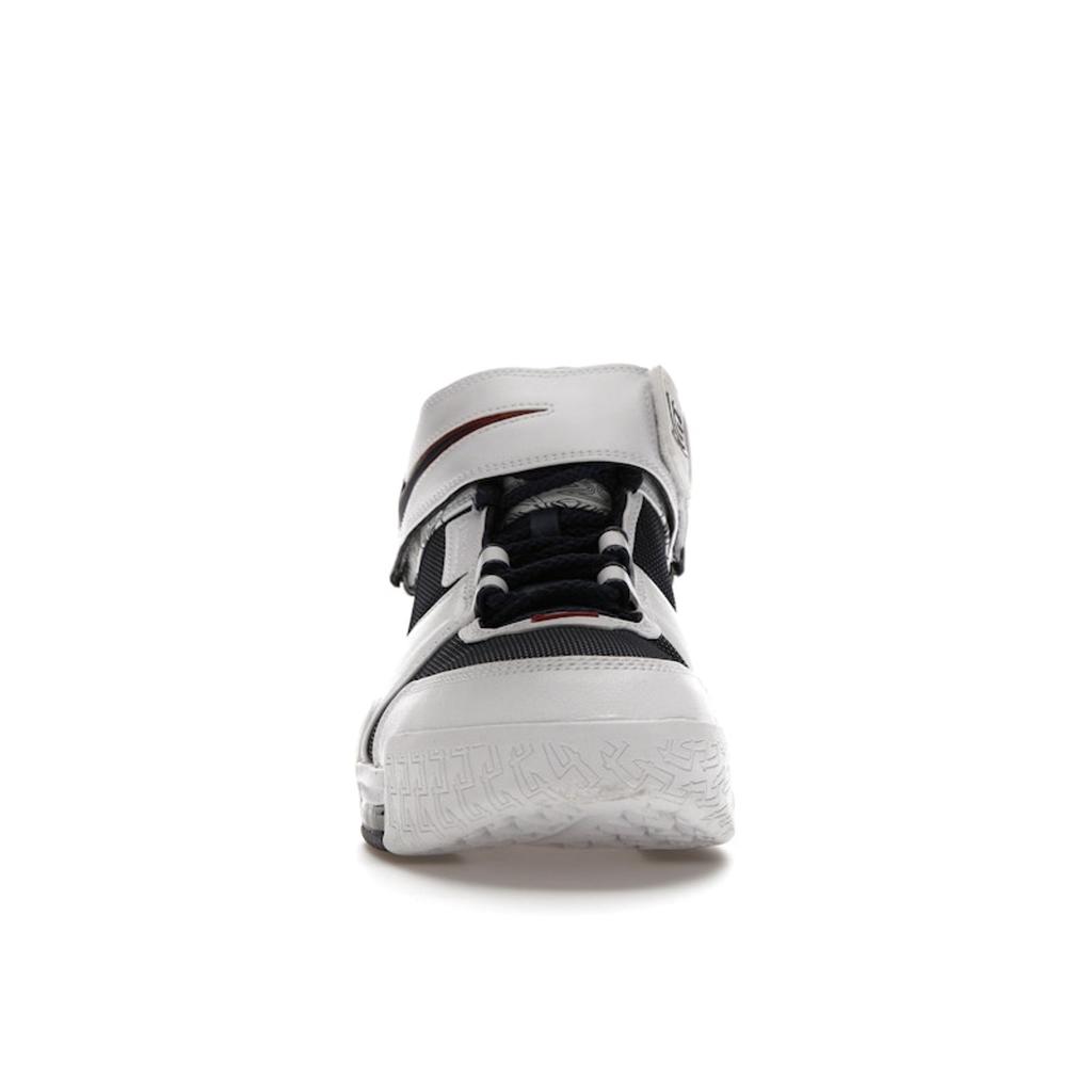 Nike Zoom LeBron 2 Retro USA 2022 Men Sneakers White Midnight-Navy Varsity-Crimson DR0826-100