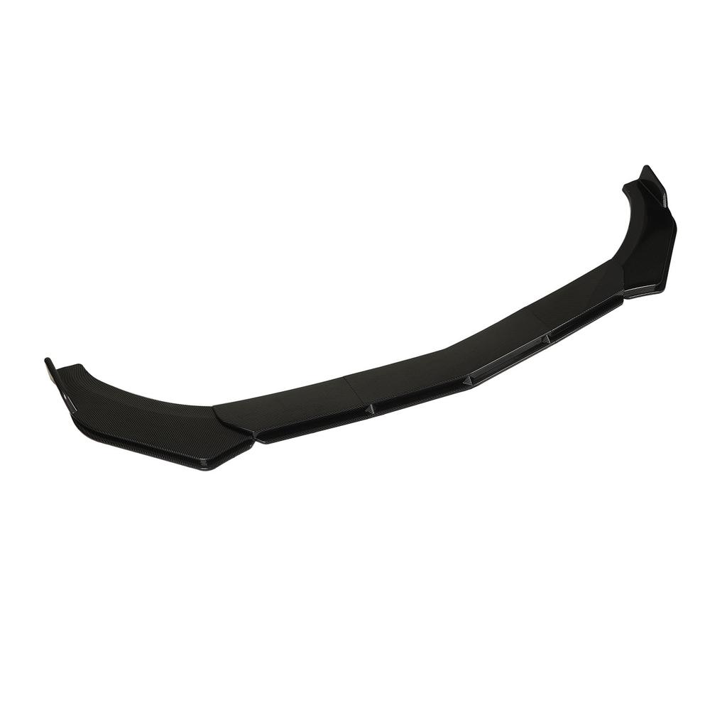 5Pcs Front Bumper Spoiler Splitter 110 To 140cm Universal Car Lip Body Kit for Modification