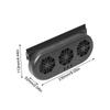 USB Car Exhaust Fan Auto Ventilation Fan Energy Saving Air Circulation Fan for Trucks RVs Sedans Cooling Fan