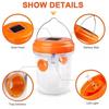 Solar Powered LED Insect Killer Mosquito Zapper Outdoor Hanging Trap Safe Non-Toxic Reusable Lamp Light Trap Pest Control Light