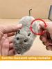 4 Color Cat Toys Wind-up Plush Mouse Toy for Cats and Dogs - Mechanical Movement Cloth Mouse, No Batteries Required