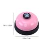 Pet Dog Training Bells Footprint Pattern Pink Black Communication Device Puppy Training Plastic Bells for Dogs