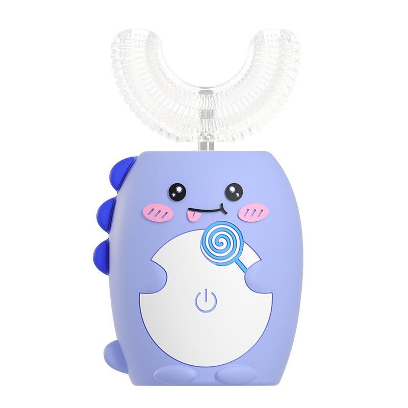 U-shaped Ultrasonic Children's Baby Electric Toothbrush Rechargeable Automatic Intelligent Soft-bristled Dental Cleaning